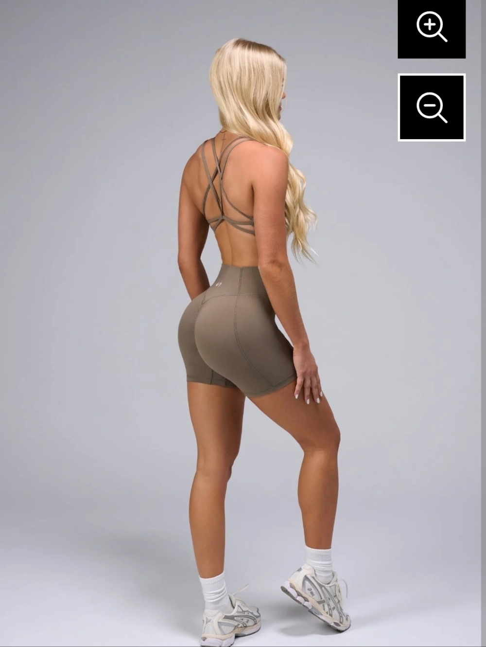 TLF Scrunch Butt High-Waist Women's Shorts - Falcon Size S